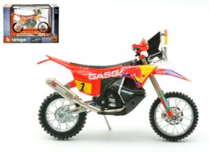 Ktm RX450F Gas Gas Team Dakar scala 1:18
