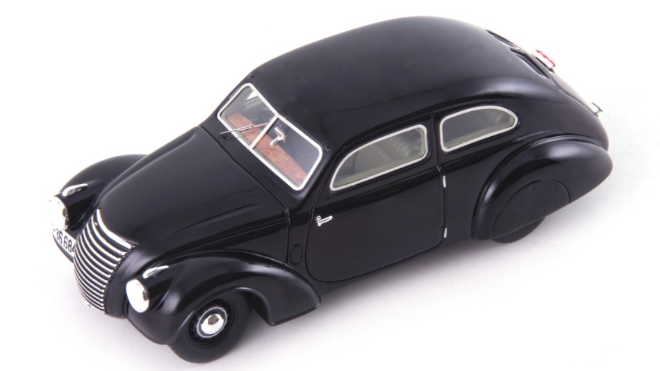 Skoda Rapid Ohv Prototype 1938 Black 1:43 DS Modellismo Skoda Rapid Ohv Prototype 1938 scala 1:43