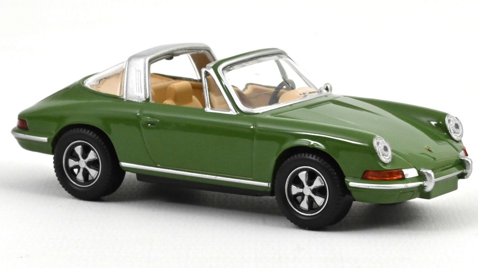 Porsche 911 Targa 1969 Olive Green Jet-Car 1:43 DS Modellismo Porsche 911 Targa 1969 Olive scala 1:43