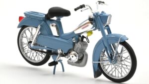 Motobecane AV88 1976 Blue scala 1:18 Norev