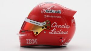 Helmet Charles Leclerc Team Ferrari HP Monza
