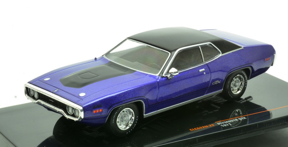 Plymouth GTX Runner 1971 Purple 1:43 DS Modellismo Plymouth Gtx Runner 1971 Purple scala 1:43