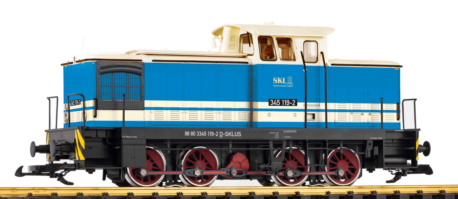Locomotiva Diesel BR 345 SKL VI Scala G DS Modellismo Locomotiva Diesel BR 345 SKL VI scala G Piko