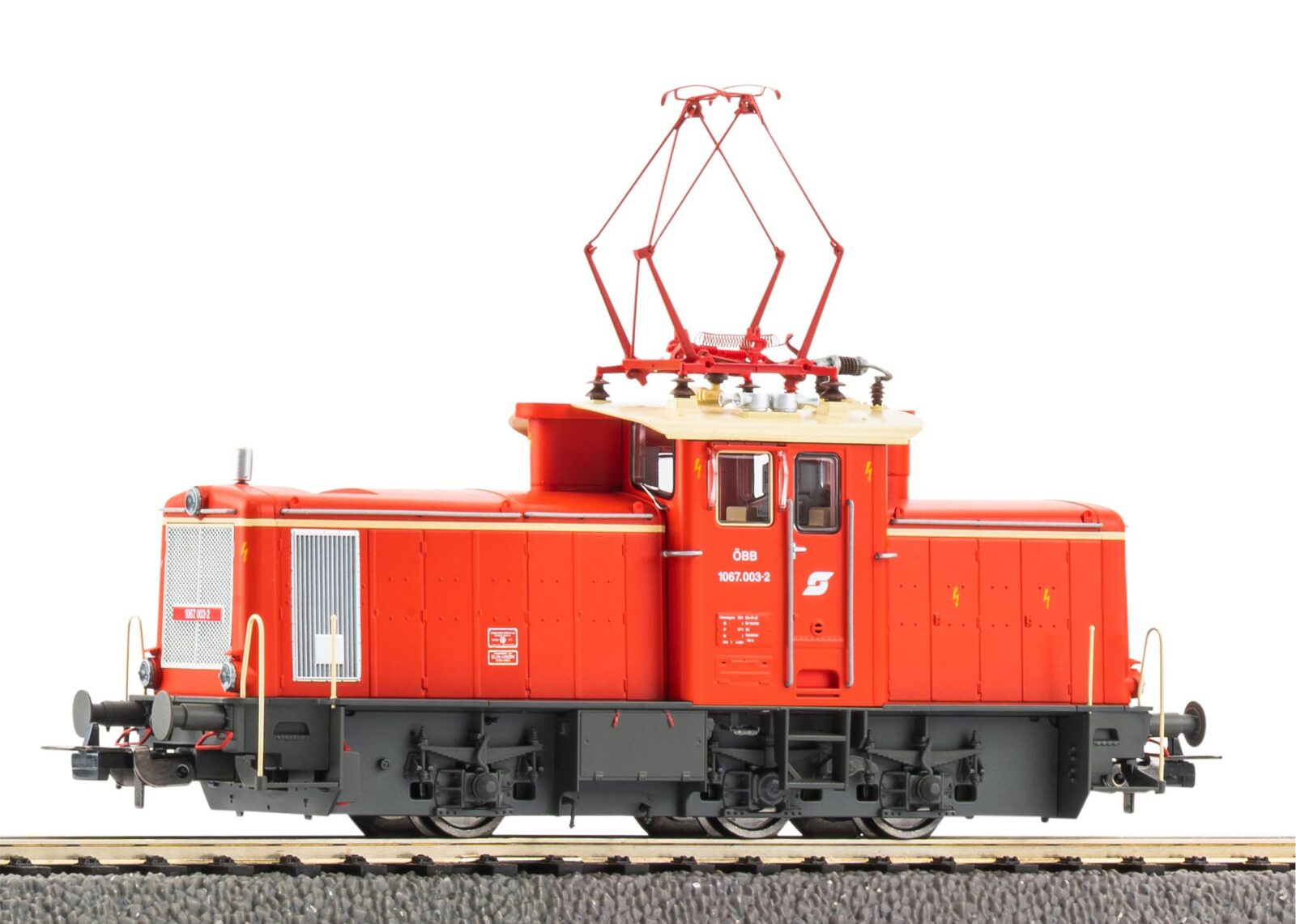 Locomotiva Elettrica / Sound Rh 1067 ÖBB Epoca IV - Versione in Corrente Alternata Scala H0 DS Modellismo Locomotiva Elettrica / Sound Rh scala H0
