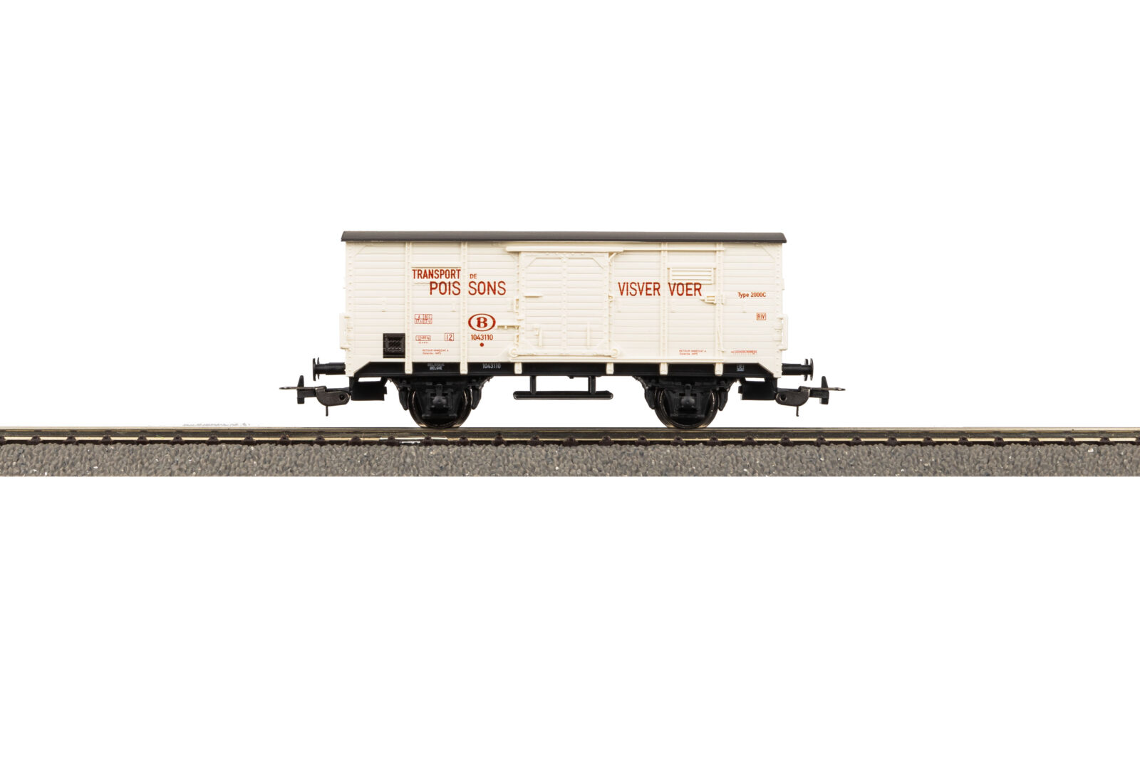 Carro Merci coperto SNCB Epoca III Scala H0 DS Modellismo Carro Merci coperto SNCB Epoca III scala H0