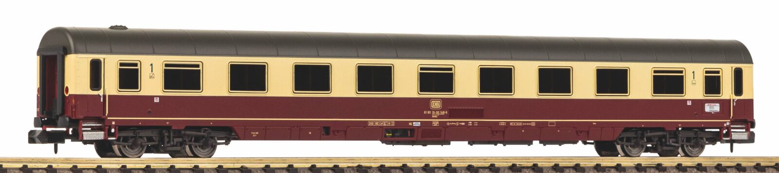 Carrozza Compartimenti IC 1^ Classe Avmz 111 DB IV Scala N DS Modellismo Carrozza Compartimenti IC 1^ Classe scala N