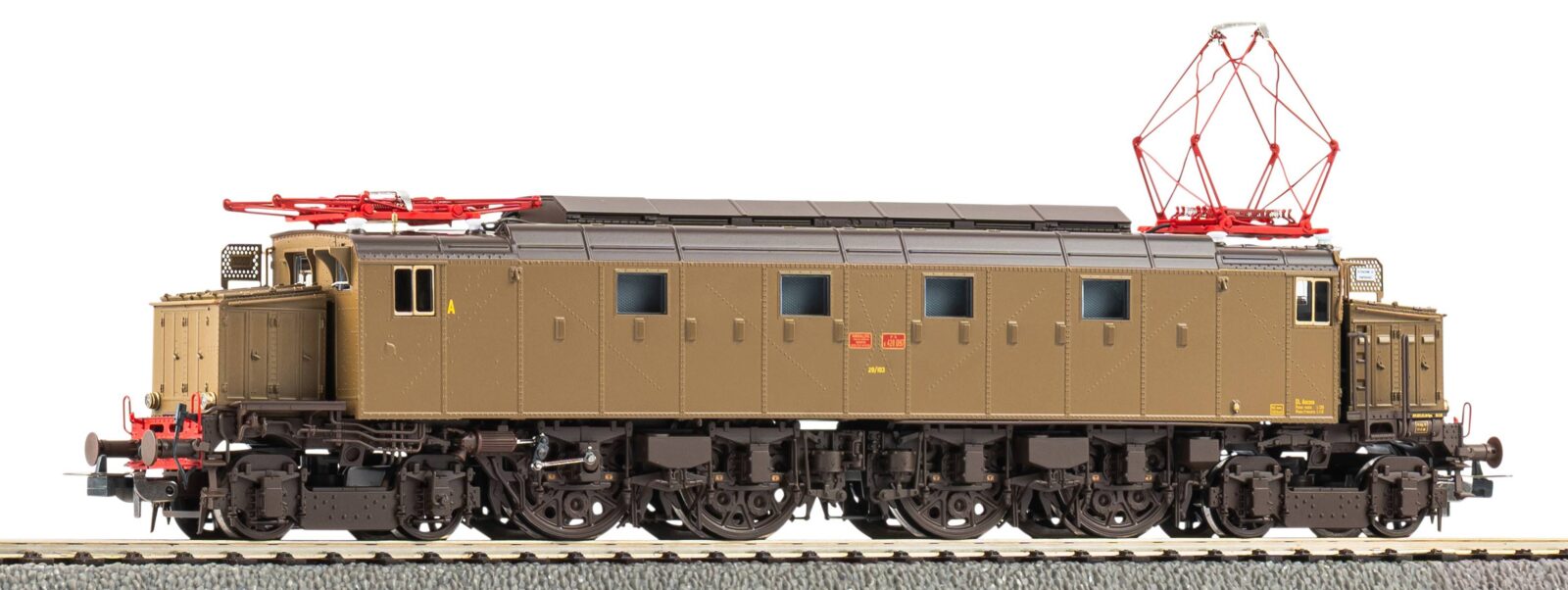 Locomotiva Elettrica BR E.428.097 DL Ancona 1^Serie FS Epoca III Scala H0 DS Modellismo Locomotiva Elettrica BR E.428.097 scala H0