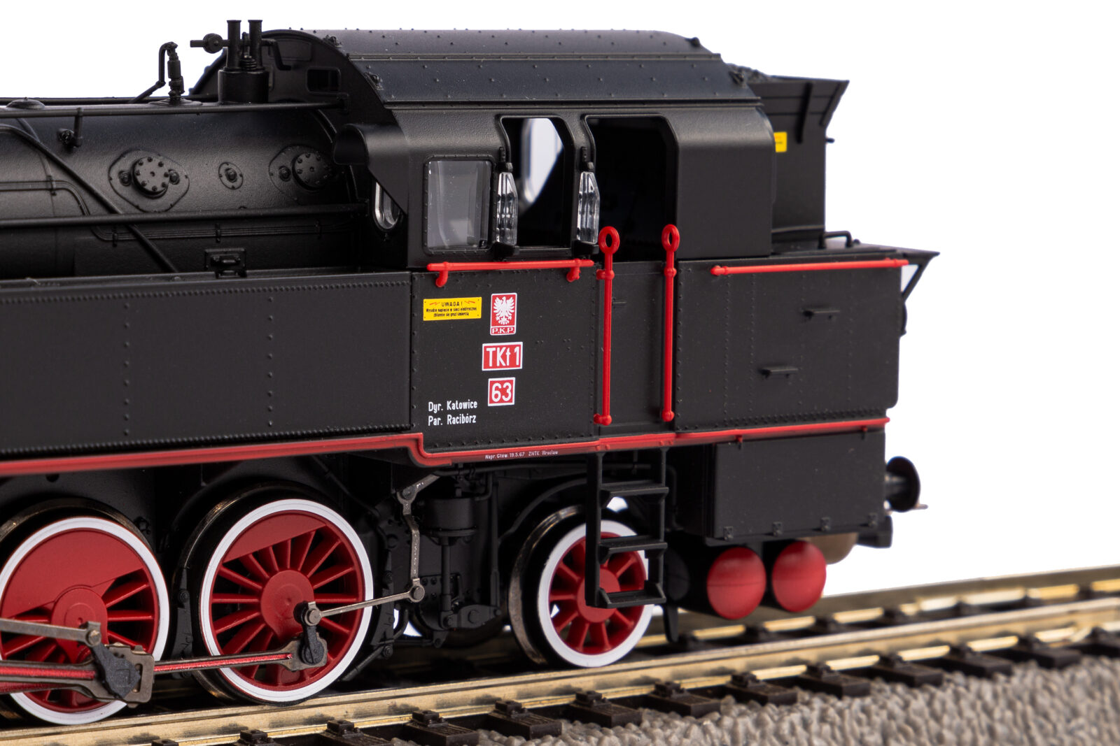 Locomotiva a vapore Tkt1-63 PKP Epoca III Scala H0 DS Modellismo Locomotiva a vapore Tkt1-63 PKP scala H0 - vista 6