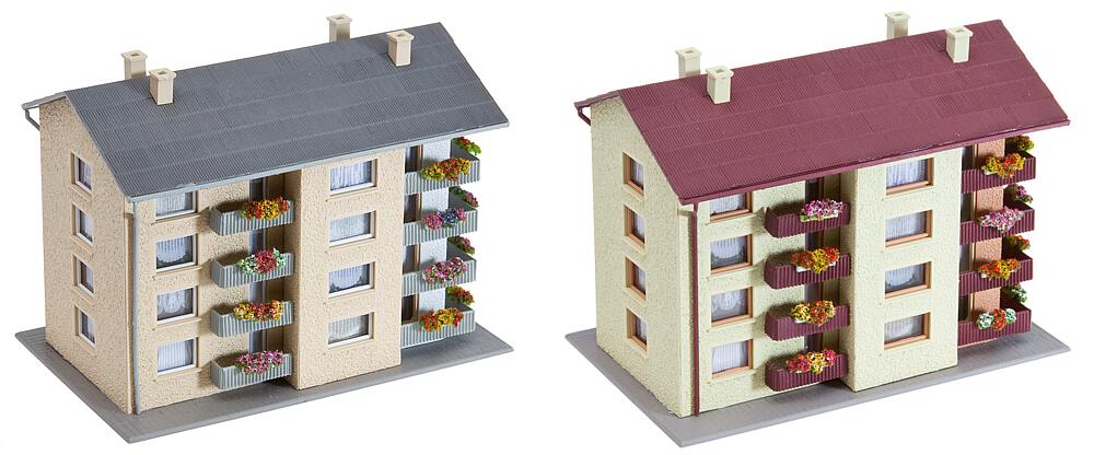 2 Palazzine Scala N DS Modellismo 2 Palazzine scala N Faller
