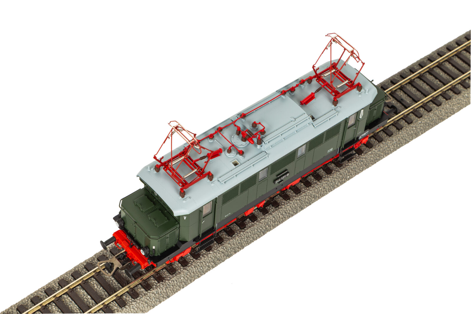 Locomotiva Elettrica BR 244 DR Epoca IV Scala H0 DS Modellismo Locomotiva Elettrica BR 244 DR scala H0 - vista 4