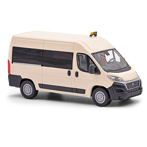 Fiat Ducato Bus, 2014 Taxi Scala H0 DS Modellismo Fiat Ducato Bus, 2014 Taxi scala H0 Busch