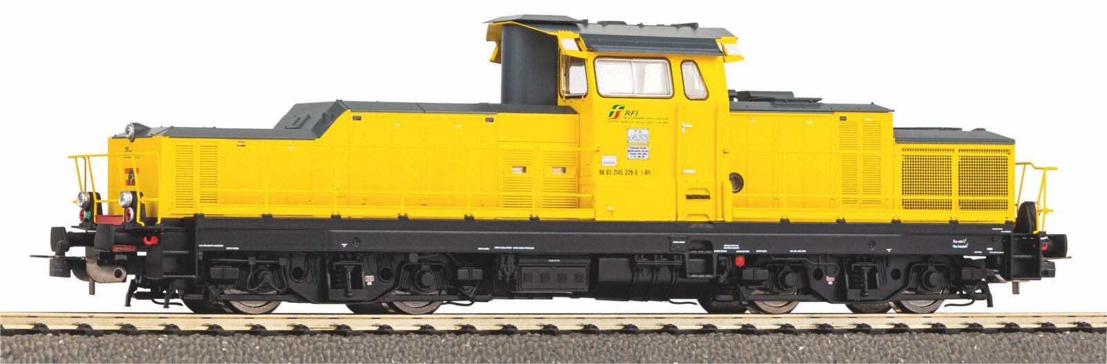 Locomotiva Diesel / Sound D.145 FS Epoca VI Scala H0 DS Modellismo Locomotiva Diesel / Sound D.145 FS scala H0