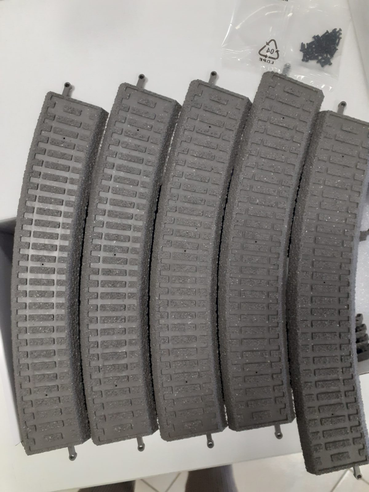 Massicciata per Set Binari A + B Scala H0 DS Modellismo Massicciata per Set Binari A B scala H0 Piko