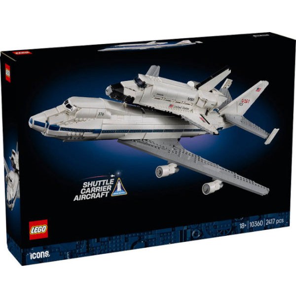 10360 Icons Trasportatore di Shuttle Rare DS Modellismo 10360 Icons Trasportatore di Shuttle Rare