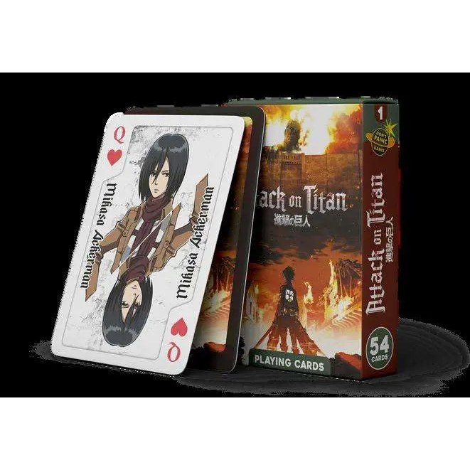 Mangacards Attack on Titan Playing Cards DS Modellismo Mangacards Attack on Titan Playing Cards