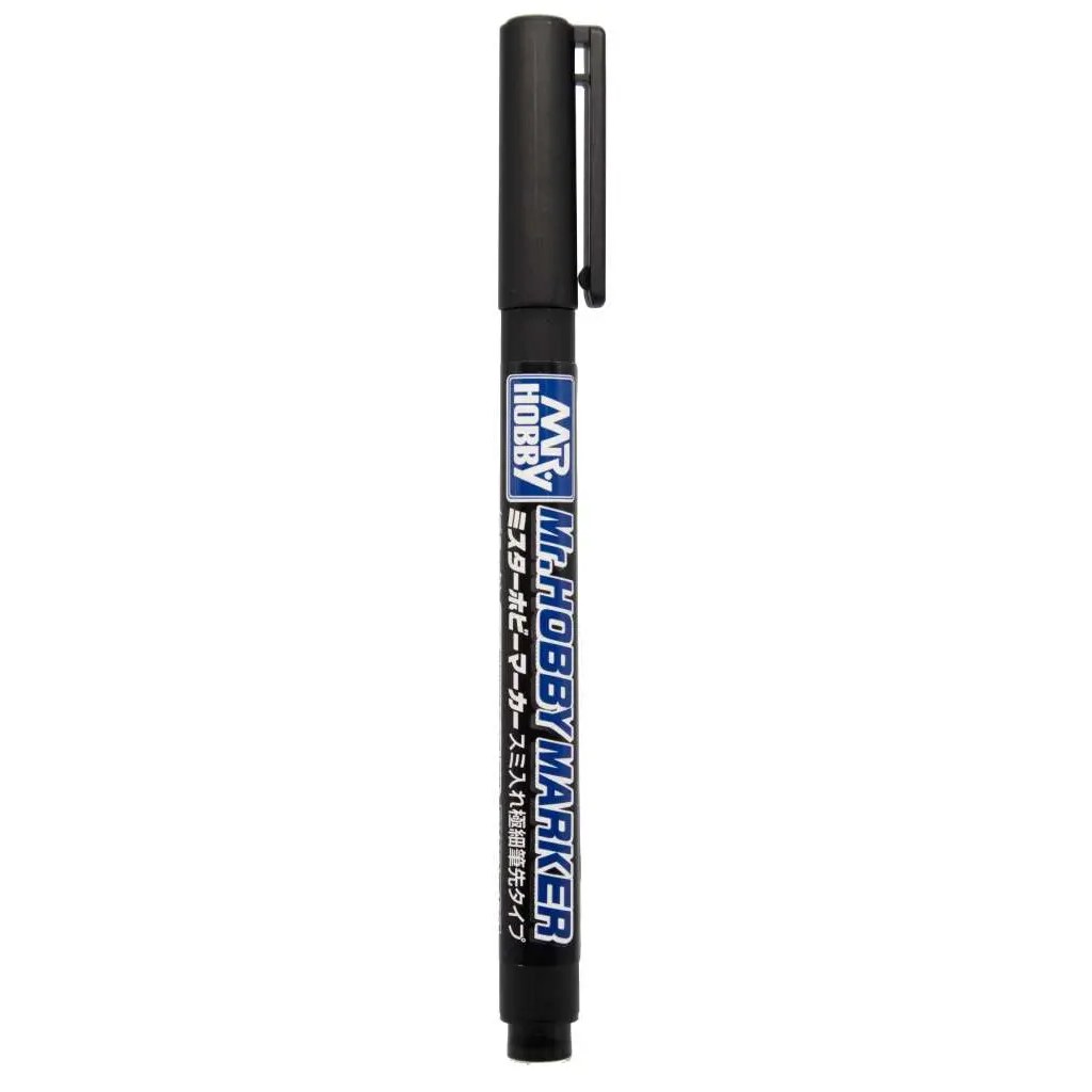 Penna Gundam Marker CM-101 Super Fine Tip Brush Black DS Modellismo Penna Gundam Marker CM-101 Super Fine Tip Brush Black