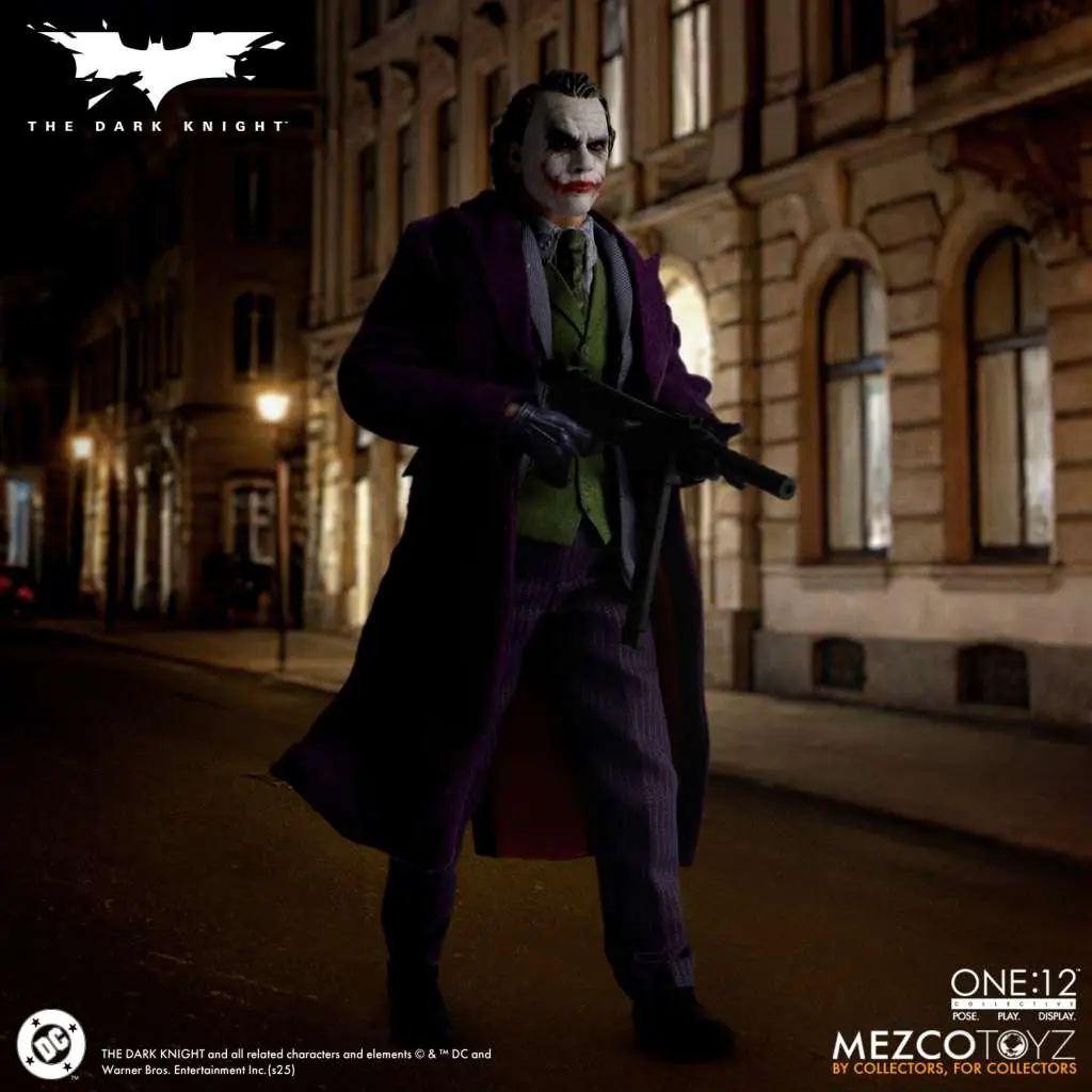 One 12 Collective the Dark Knight Joker AF DS Modellismo One 12 Collective Dark Knight Joker Af - vista 2