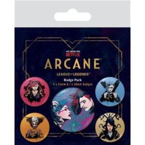 Arcane Characters Badge Pack