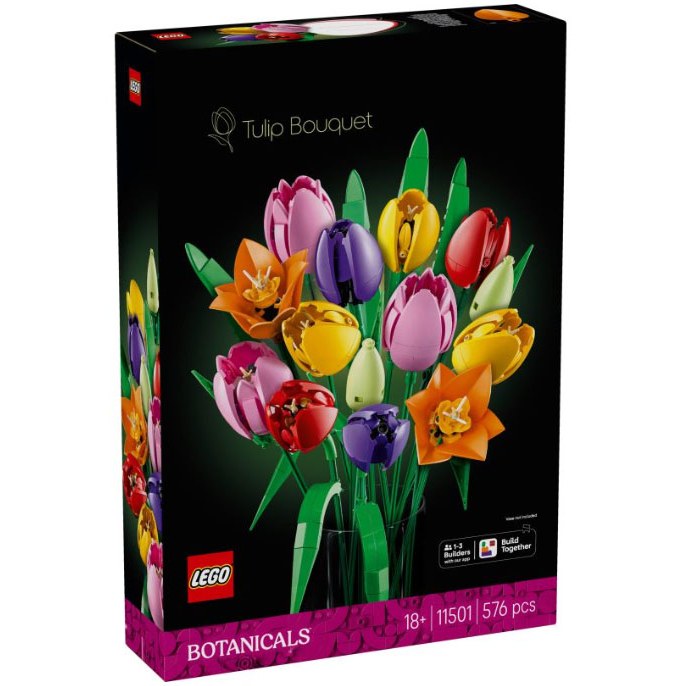 11501 Flowers Botanical Bouquet di Tulipani DS Modellismo 11501 Flowers Botanical Bouquet di Tulipani