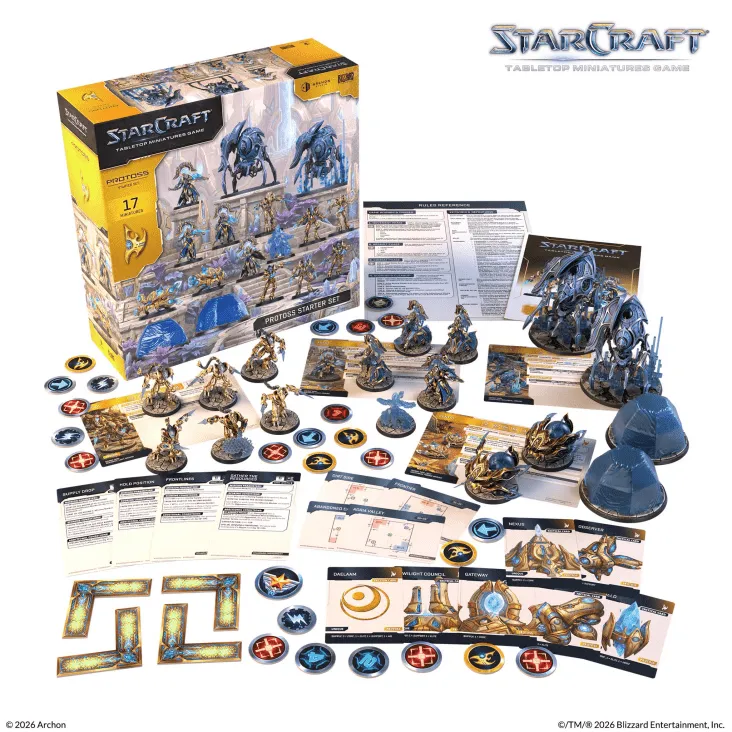 Starcraft Protoss Starter Set DS Modellismo Starcraft Protoss Starter ARCHON GAMES