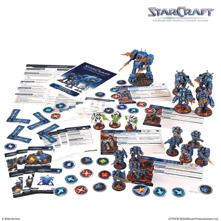 Starcraft Terran Starter Set DS Modellismo Starcraft Terran Starter ARCHON GAMES