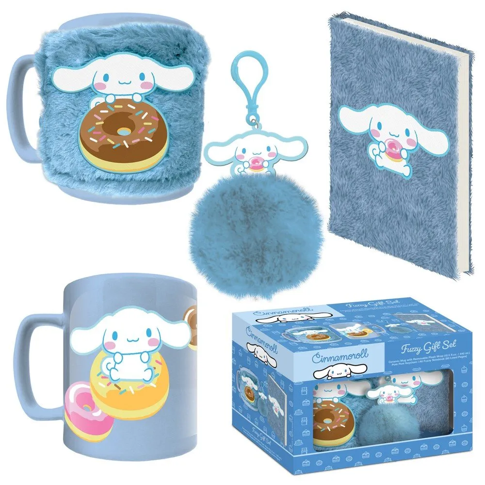 Confezione regalo Sanrio Cinnamoroll Donut Heaven Fuzzy DS Modellismo Confezione regalo Sanrio Cinnamoroll Donut
