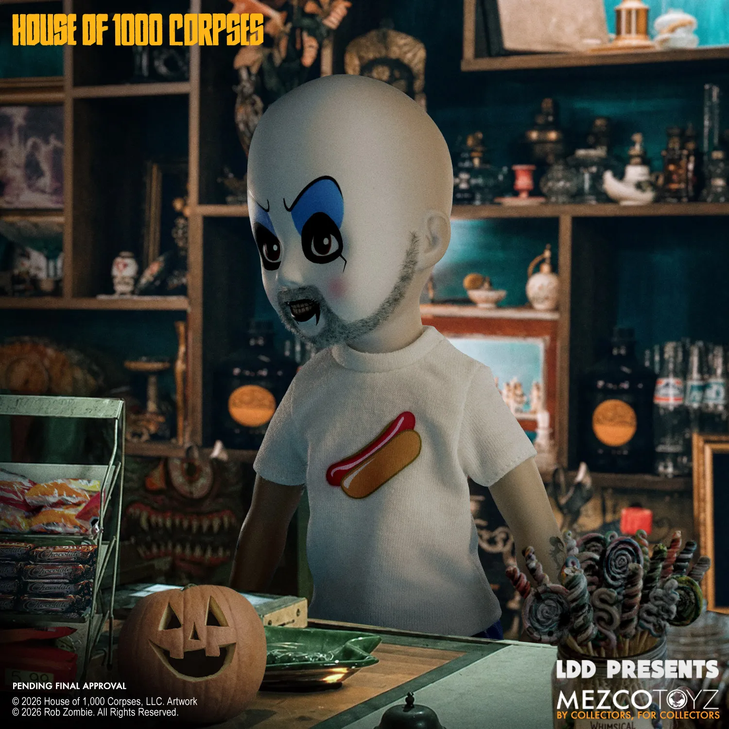 Ldd Presents Captain Spaulding DS Modellismo Ldd Presents Captain Spaulding MEZCO TOYS