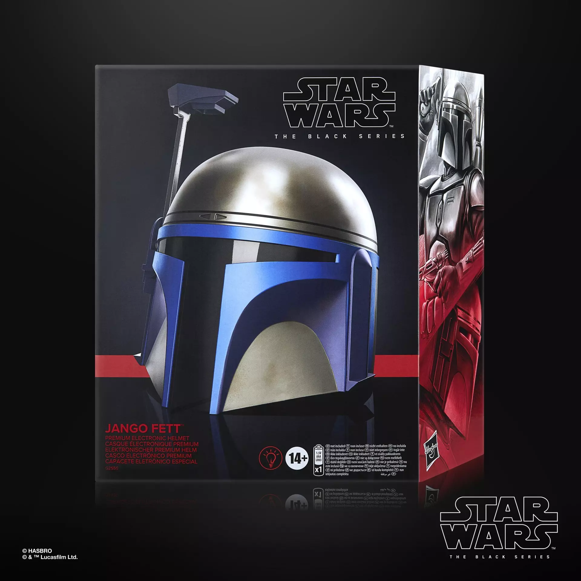 Star Wars Black Series Jango Fett Electronic Helmet DS Modellismo Star Wars Black Jango Fett Electronic Helmet