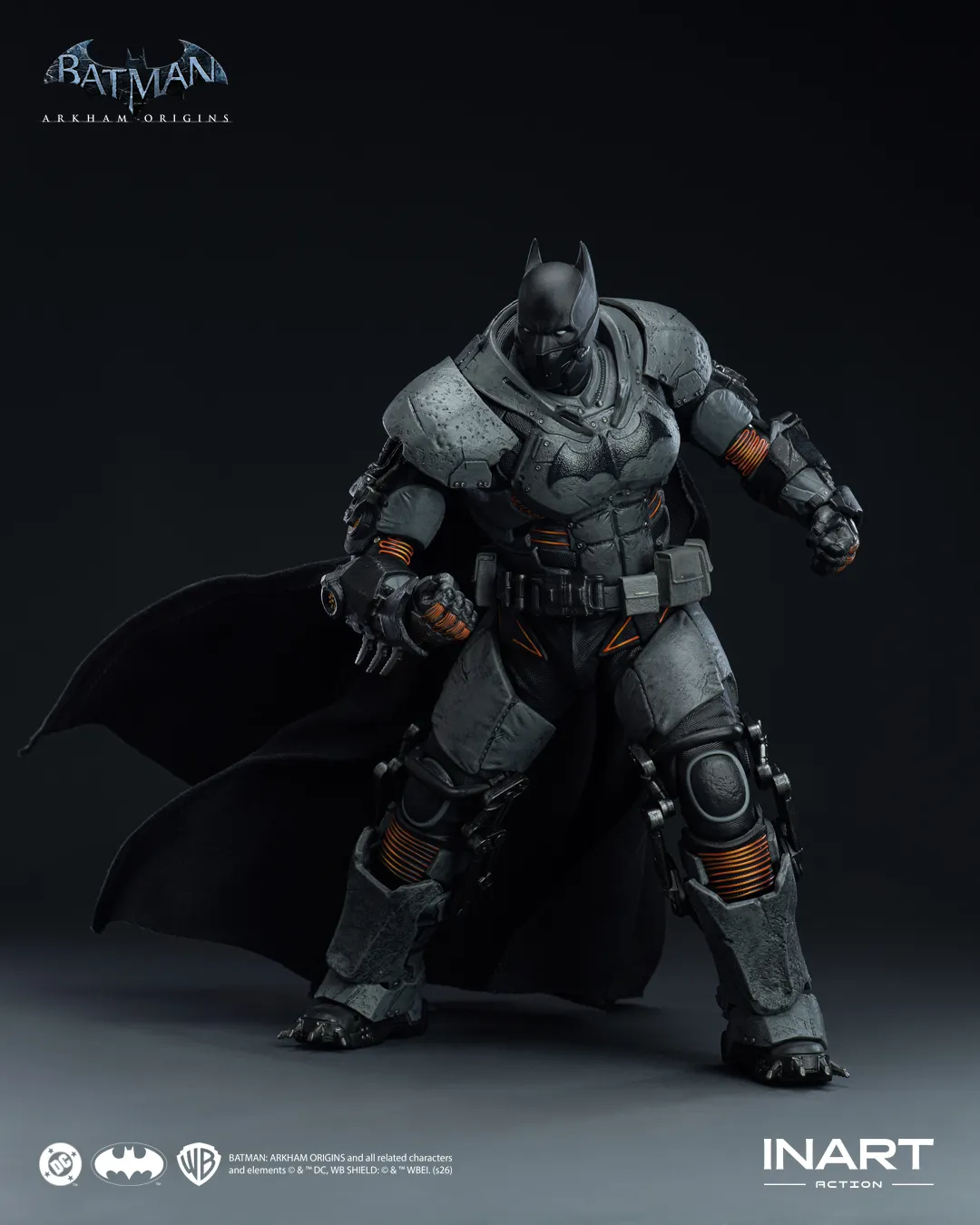 Batman Arkham Origins Batman (XE Suit) 1/12 Action Figure DS Modellismo Batman Arkham Origins Batman scala 1/12