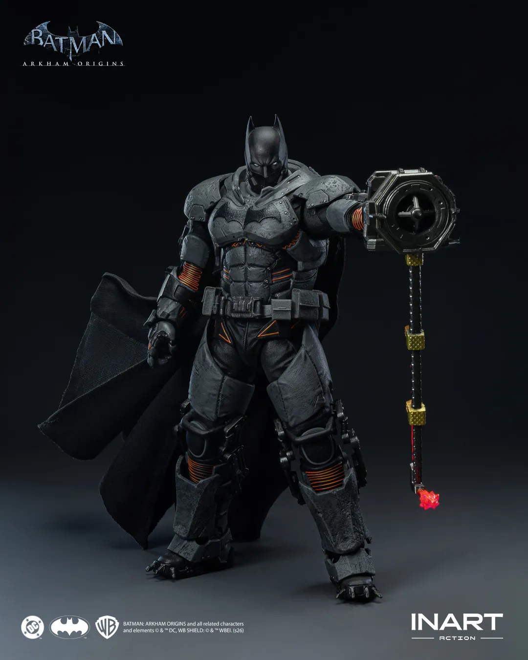 Batman Arkham Origins Batman (XE Suit) 1/12 Action Figure DS Modellismo Batman Arkham Origins Batman scala 1/12