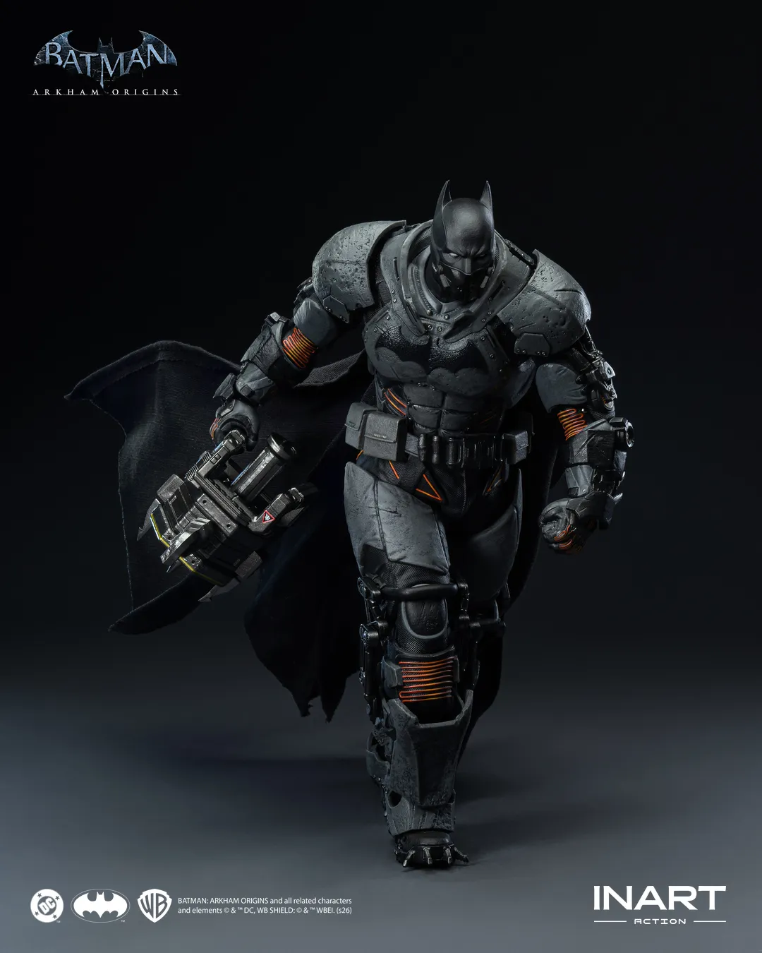 Batman Arkham Origins Batman (XE Suit) 1/12 Action Figure DS Modellismo Batman Arkham Origins Batman scala 1/12