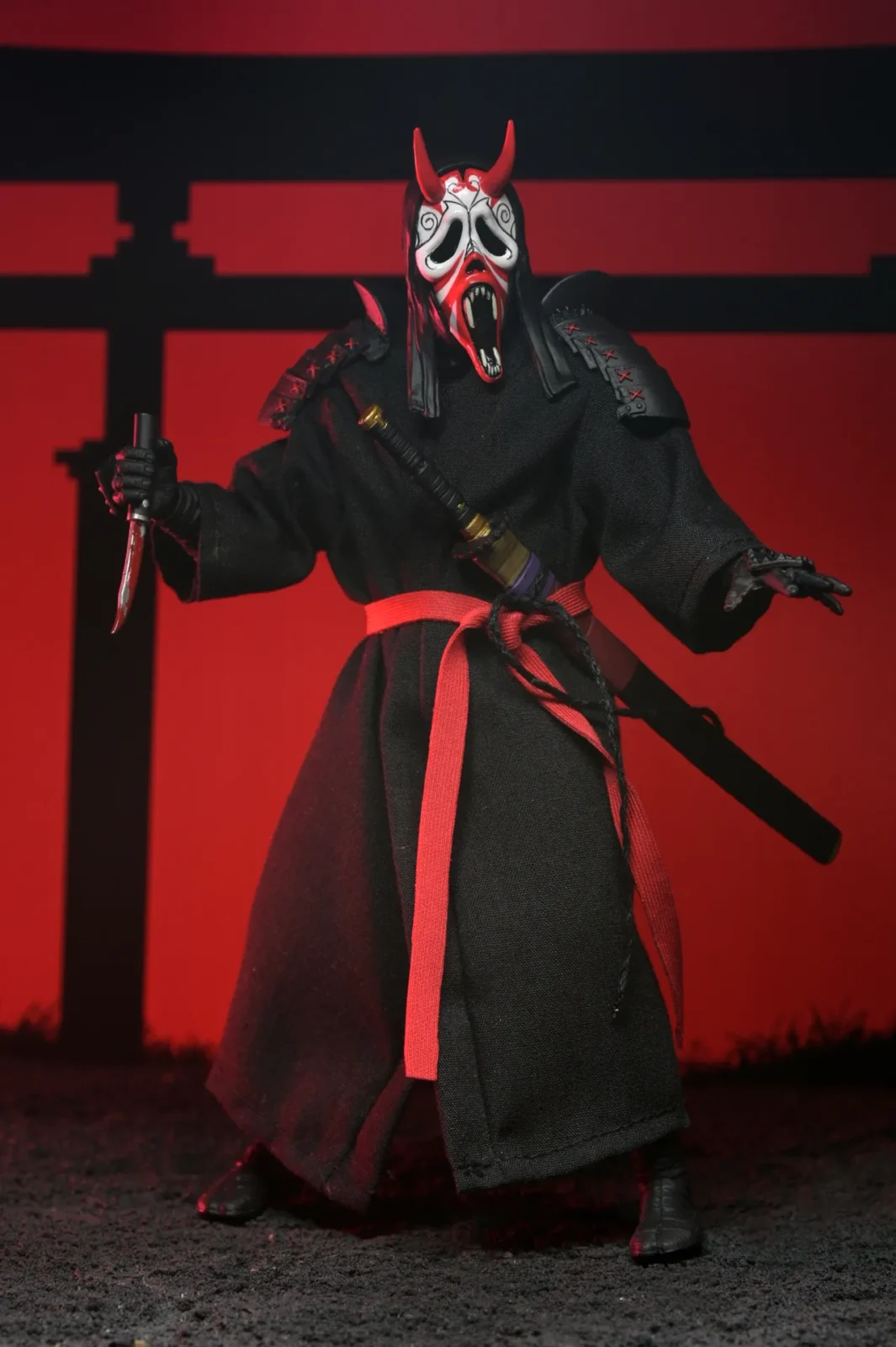 Ghost Face Shogun Horror Series Action Figure DS Modellismo Ghost Face Shogun Horror Action NECA - vista 3