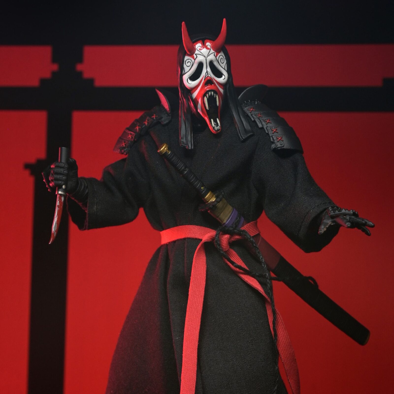 Ghost Face Shogun Horror Series Action Figure DS Modellismo Ghost Face Shogun Horror Action NECA