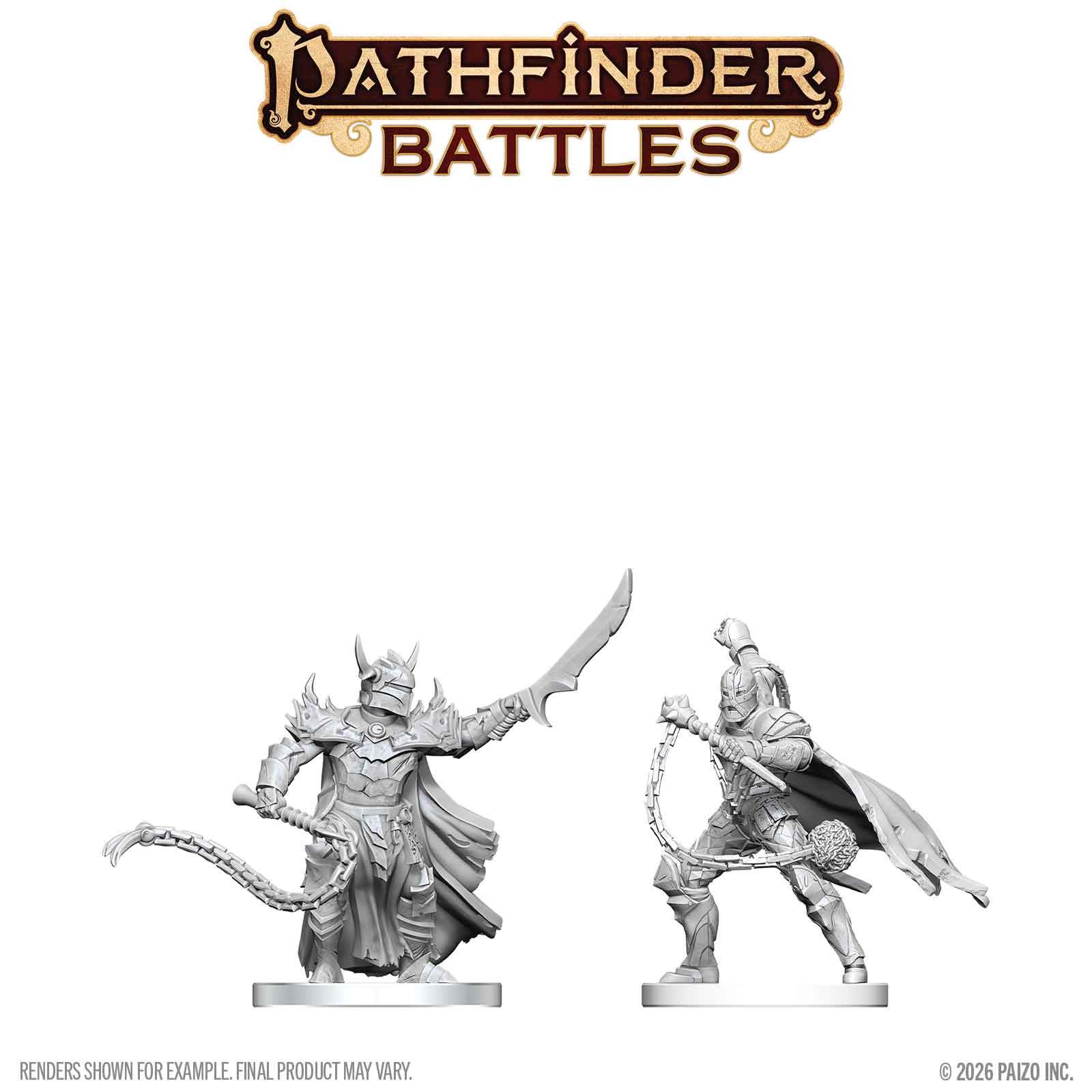 Pathfinder Battles Deep Cuts Scourge & Chain Hellknights DS Modellismo Pathfinder Battles Deep Cuts Scourge & Chain