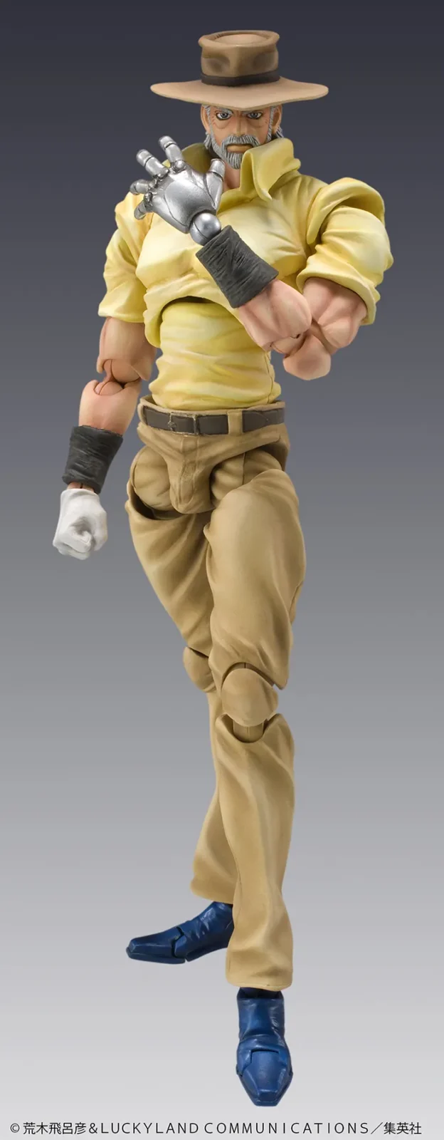 Jojo Bizarre Adventure 3 Joseph Joestar & Iggy Chozokado Action Figure Rerun DS Modellismo Jojo Bizarre Adventure 3 Joseph Joestar - vista 3