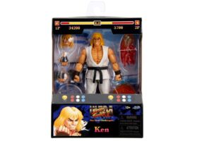 Street Fighter 2 Ken Player 2 White Action