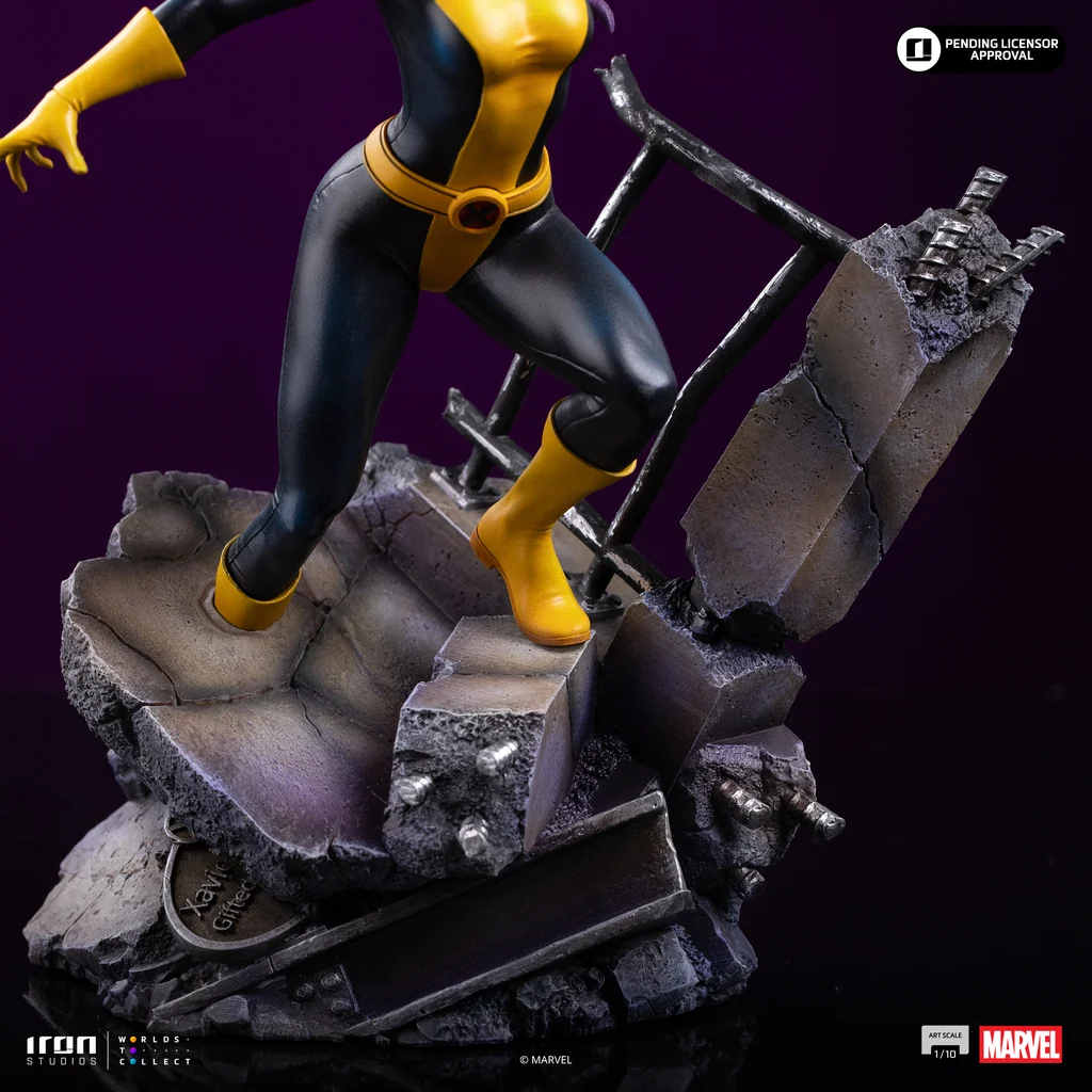 Statua X-Men Comics Kitty Pryde & Lockheed 1/10 DS Modellismo Statua X-Men Comics Kitty Pryde & Lockheed - vista 2