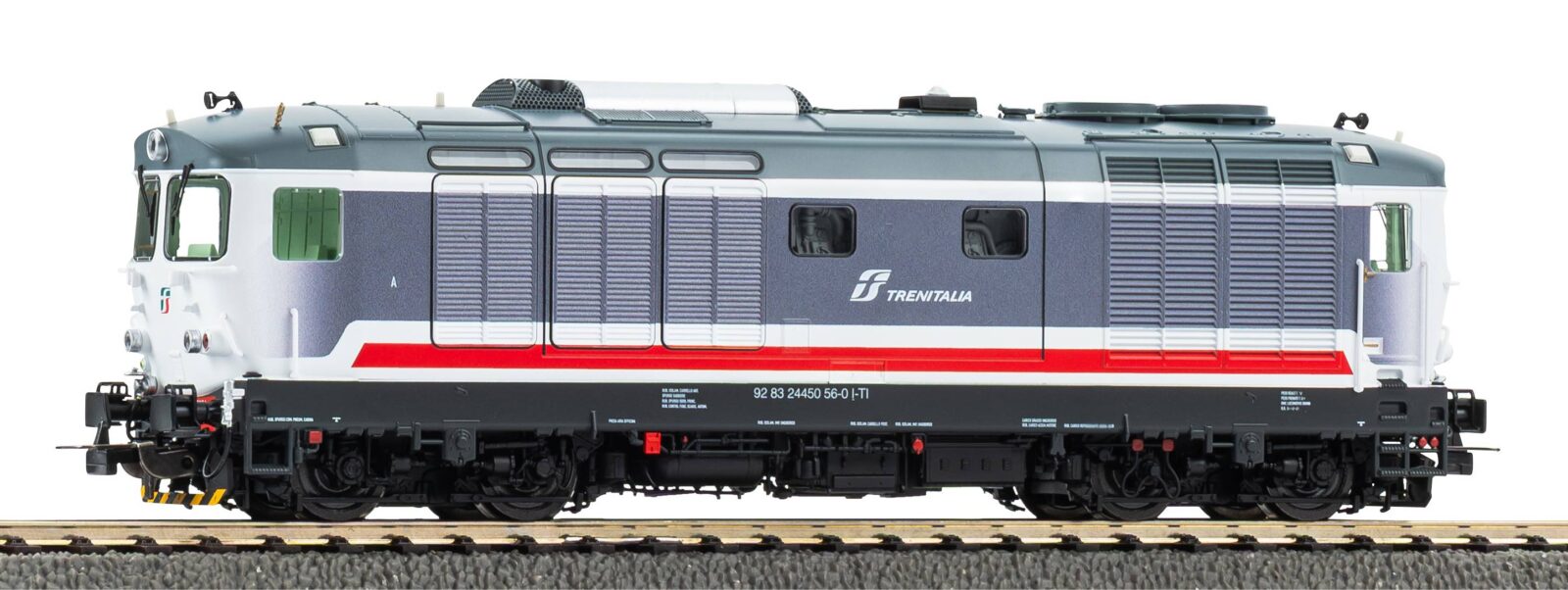 Locomotiva Diesel / Sound D.445.1056 DEP. LOC. RIMINI Livrea IC delle FS Epoca VI Scala H0 DS Modellismo Locomotiva Diesel / Sound scala H0