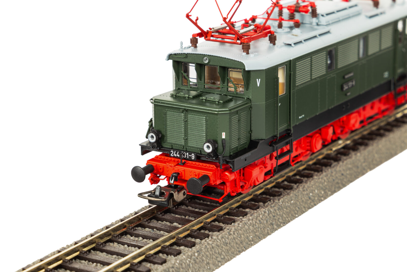 Locomotiva Elettrica BR 244 DR Epoca IV Scala H0 DS Modellismo Locomotiva Elettrica BR 244 DR scala H0 - vista 2