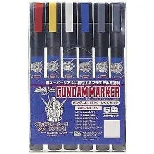 Gundam Marker GMS-109 Gundam Seed Set DS Modellismo Gundam Marker GMS-109 Gundam Seed Set