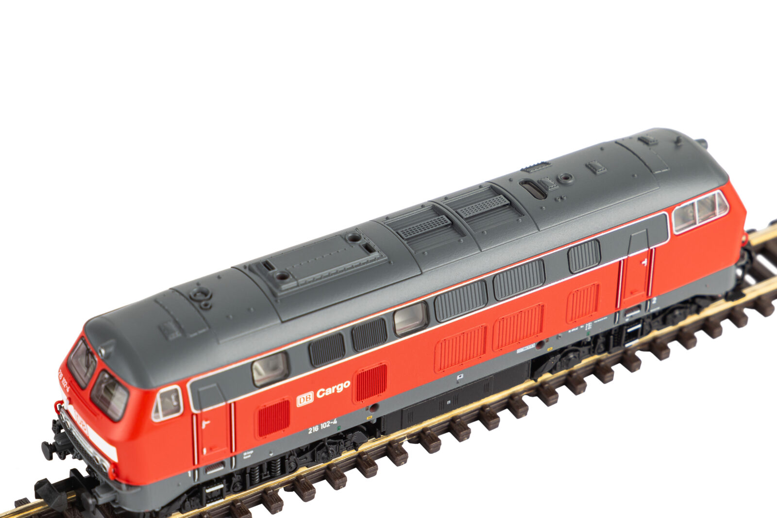 Locomotiva Diesel / Sound BR 216 DB Cargo V, incl. PIKO Sound-Decoder Scala N DS Modellismo Locomotiva Diesel / Sound BR 216 DB scala N