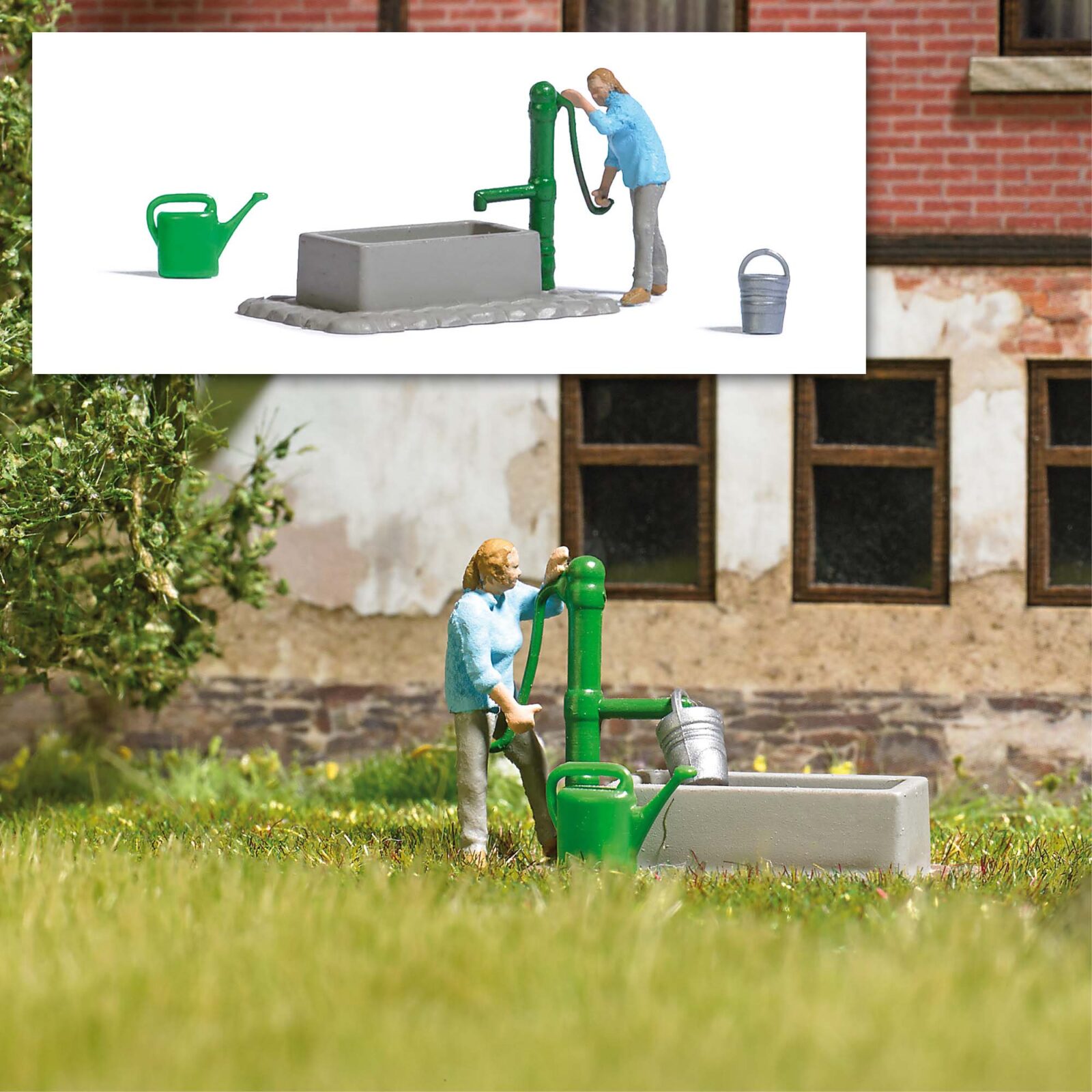 Set d'azione: Marcia dell'acqua! Scala H0 DS Modellismo Set d'azione: Marcia dell'acqua! scala H0