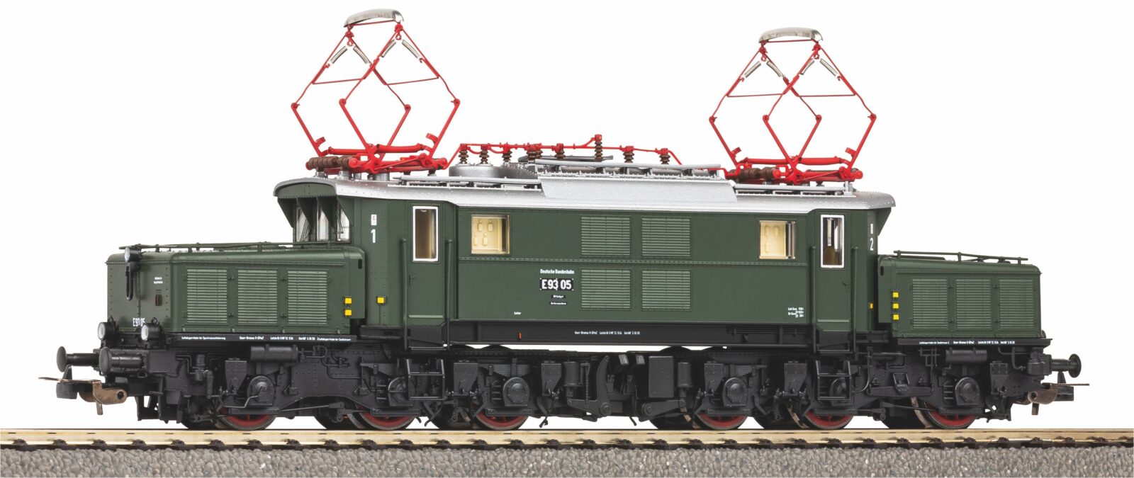 Locomotiva elettrica Gruppo E 93 DB Epoca III Scala H0 DS Modellismo Locomotiva elettrica Gruppo E 93 DB scala H0