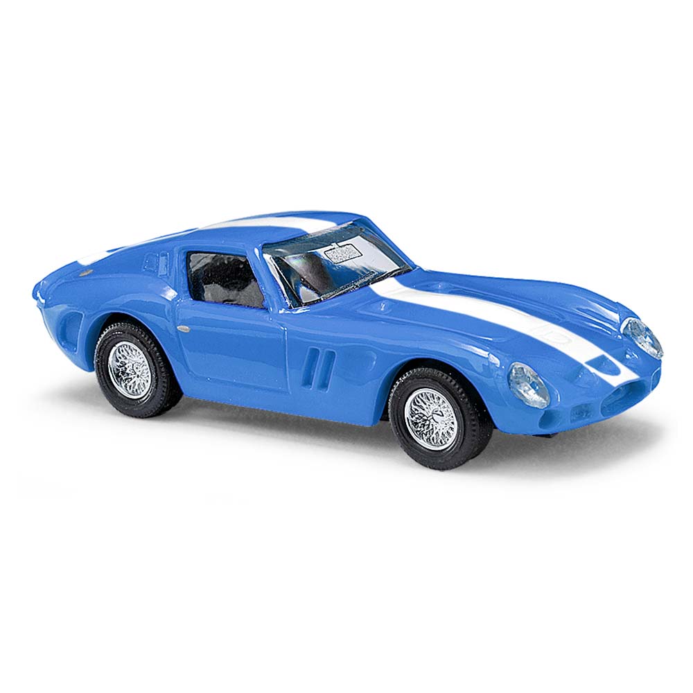 Ferrari 250 GTO - Blu Scala H0 DS Modellismo Ferrari 250 GTO Blu scala H0 Busch