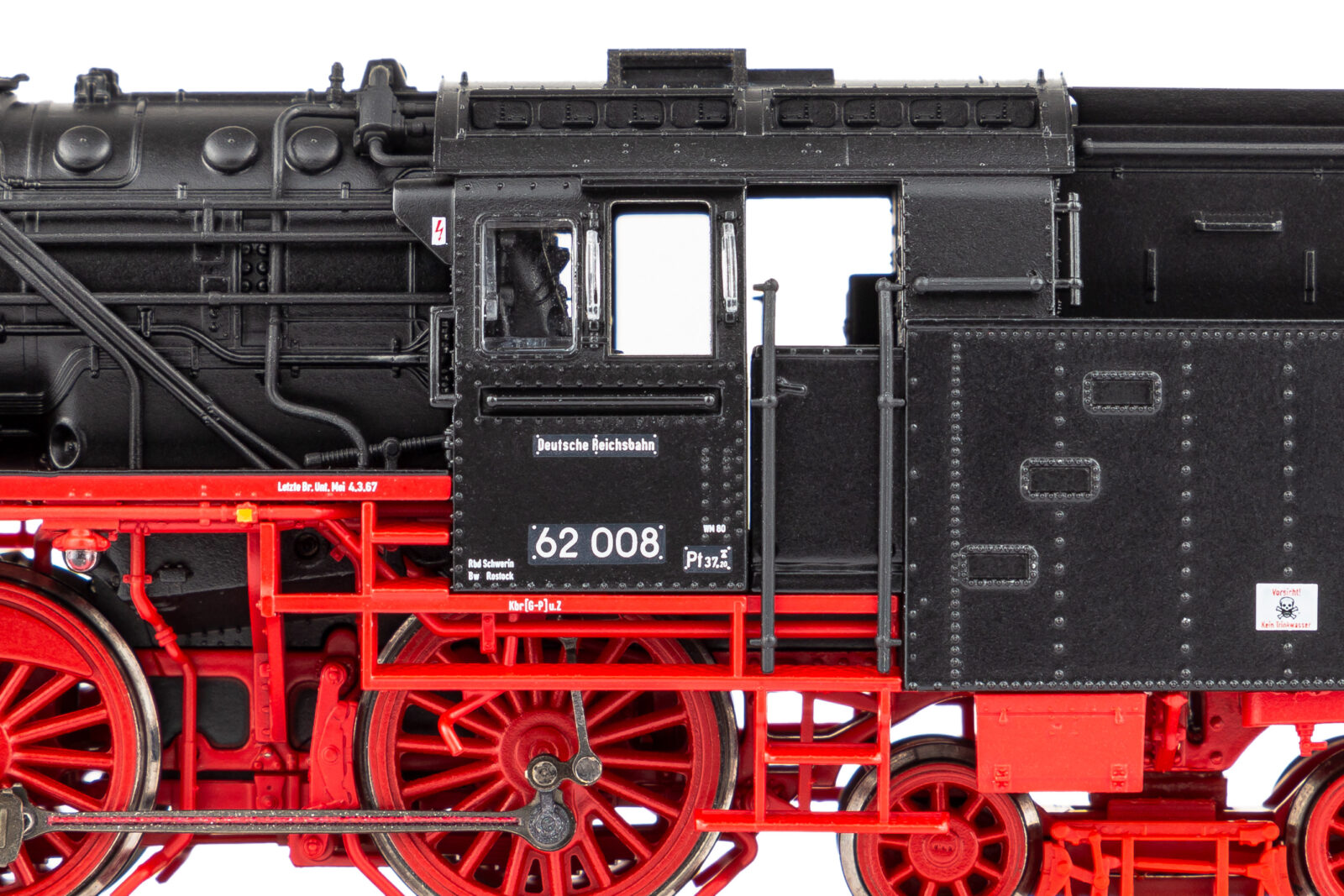 Locomotiva a Vapore / Sound BR 62 DR III, incl. PIKO Sound-Decoder Scala TT DS Modellismo Locomotiva a Vapore / Sound BR 62 scala TT