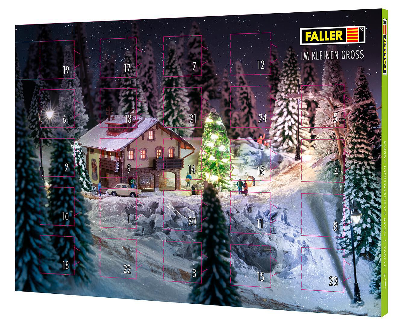 Calendario dell'Avvento FALLER Scala N DS Modellismo Calendario dell'Avvento FALLER scala N