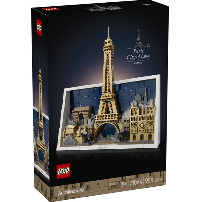 21064 Architecture Parigi - La Citta dell'Amore DS Modellismo 21064 Architecture Parigi - La Citta dell'Amore