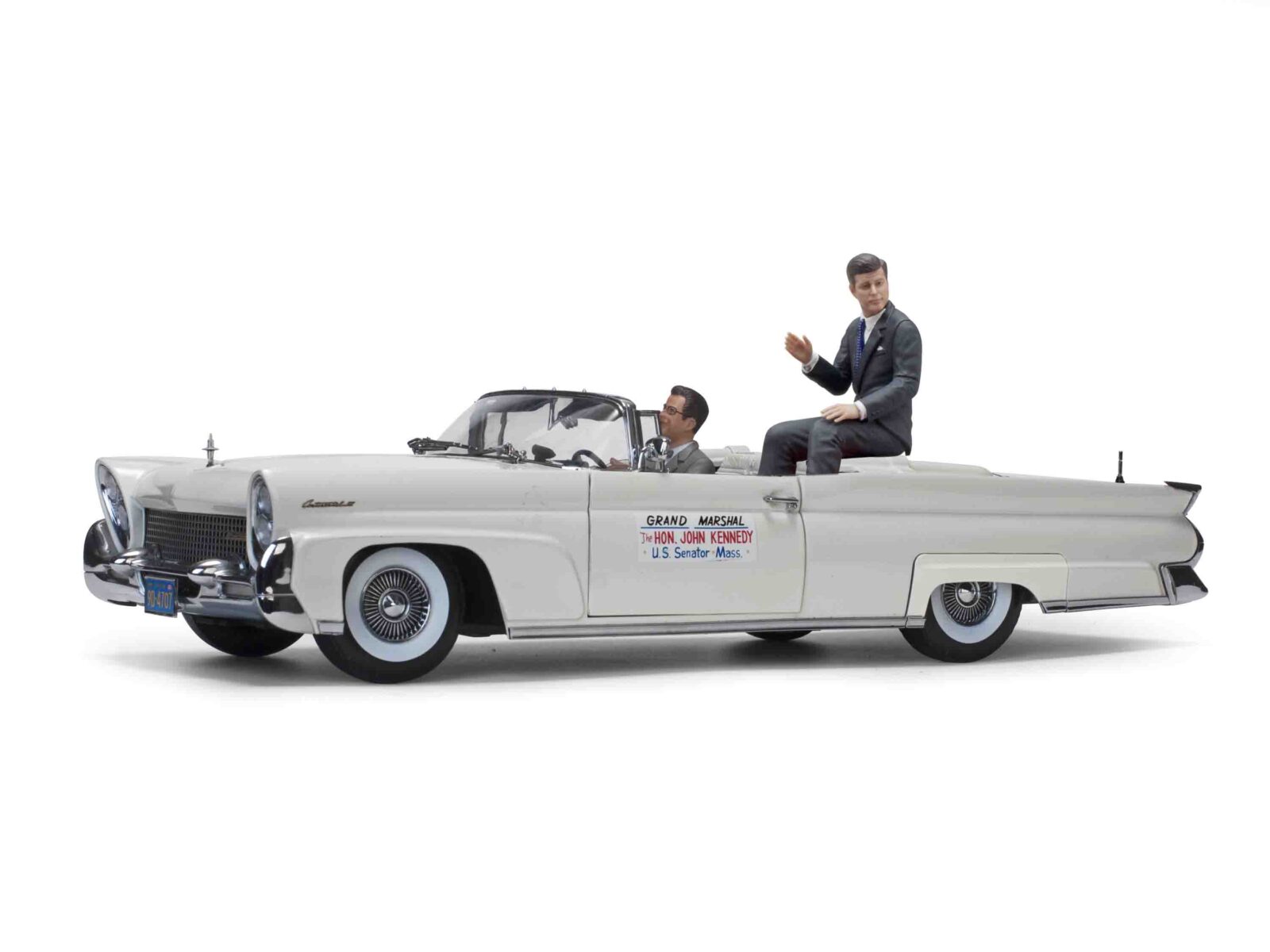 1958 Lincoln Continental MKIII Open Convertible - John F. Kennedy in Oregon, 1960 DS Modellismo 1958 Lincoln Continental MKIII scala 1:18