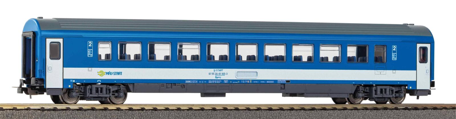 Carrozza Passeggeri MAV V-VI Scala H0 DS Modellismo Carrozza Passeggeri MAV V-VI scala H0 Piko