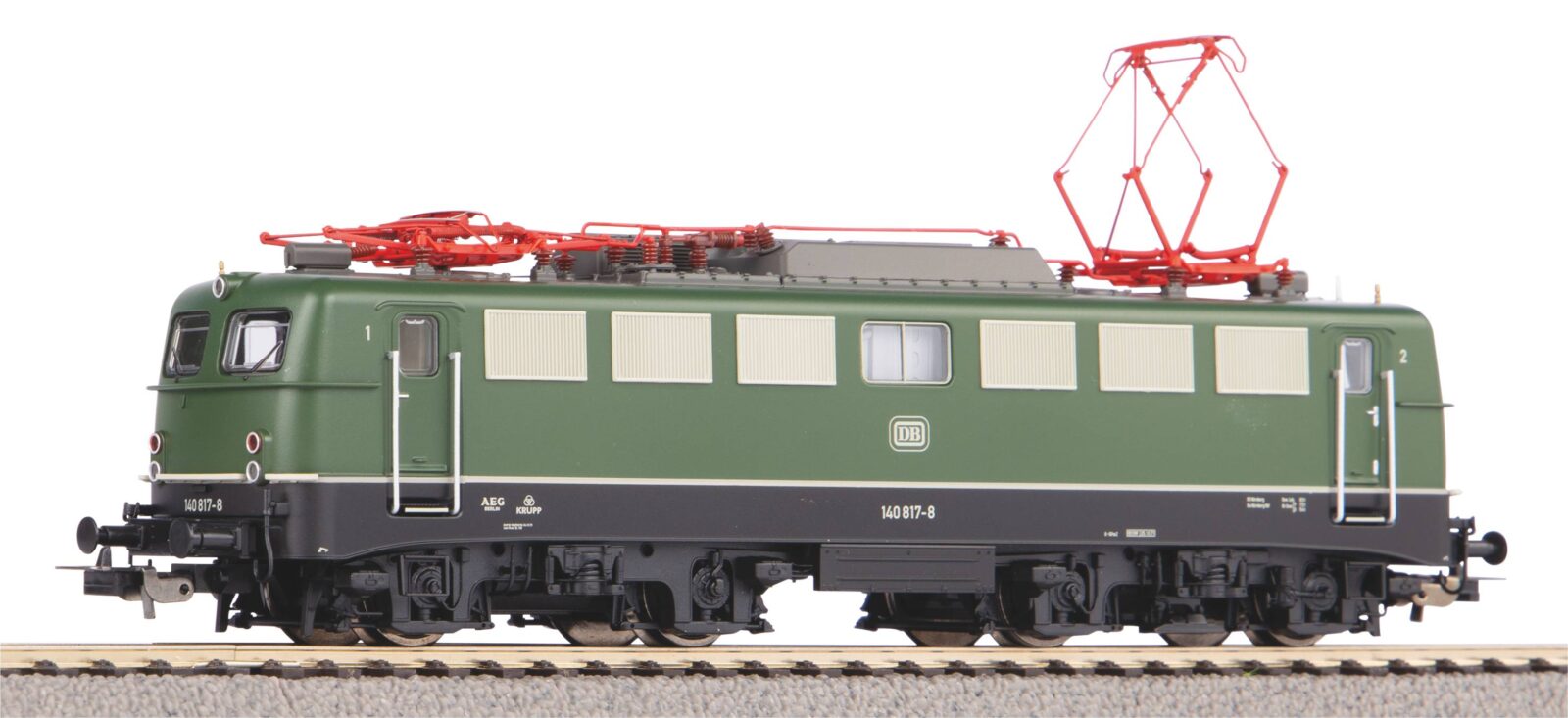 Locomotiva elettrica/Sound Gruppo 140 DB Epoca IV, verde Scala H0 DS Modellismo Locomotiva elettrica/Sound Gruppo scala H0